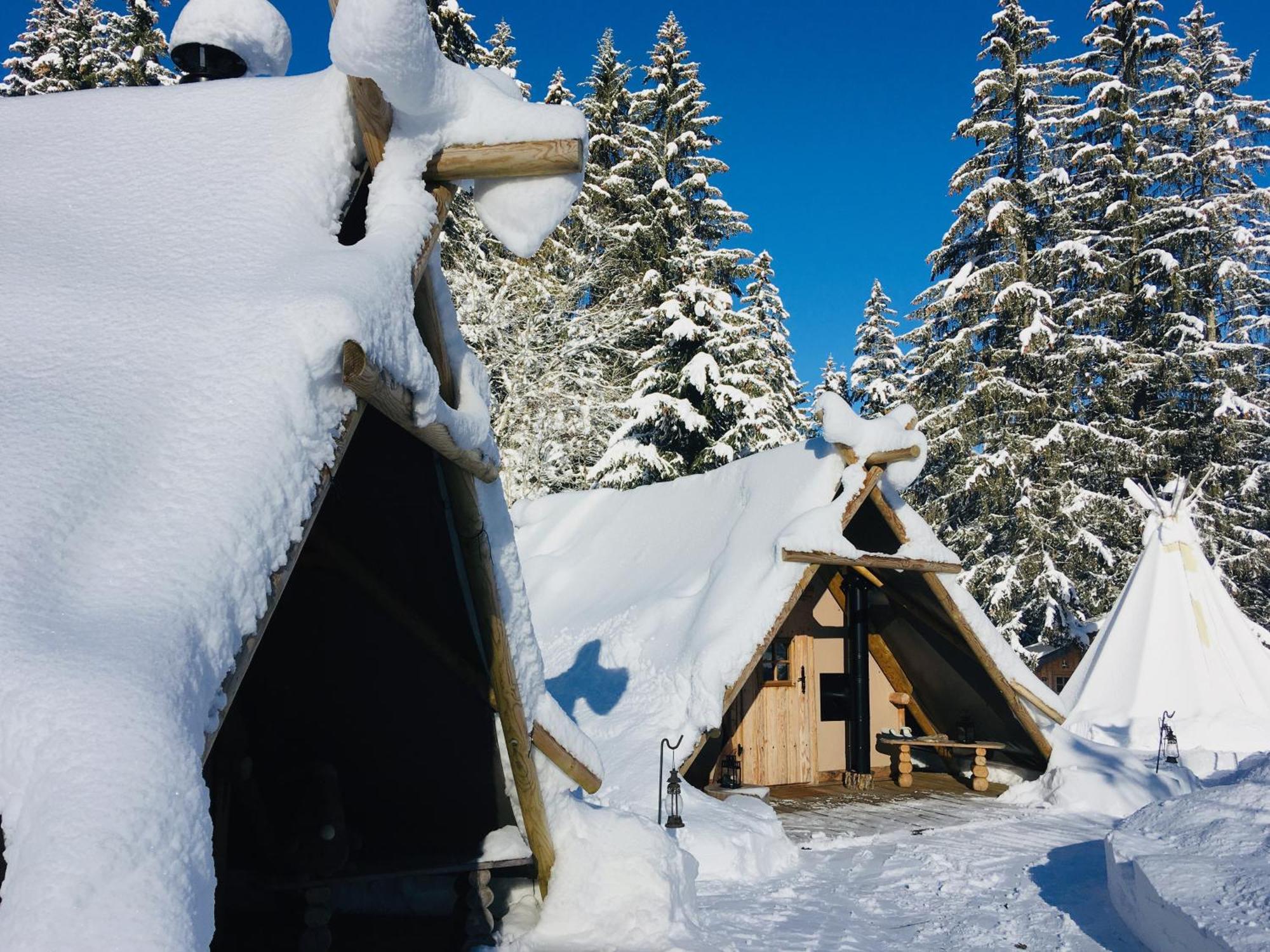 Altipik - Lodges Insolites Mont-Saxonnex Dış mekan fotoğraf